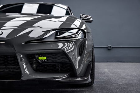Gloss Dark Gray Toyota Supra A90 By Bulletproof Auto Spa Detailing & Paint Protection in Los Angeles California Image 40