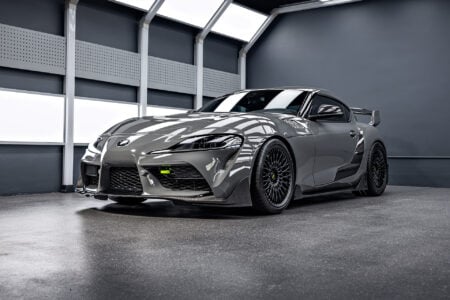 Gloss Dark Gray Toyota Supra A90 By Bulletproof Auto Spa Detailing & Paint Protection in Los Angeles California Image 41