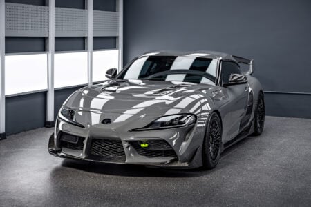 Gloss Dark Gray Toyota Supra A90 By Bulletproof Auto Spa Detailing & Paint Protection in Los Angeles California Image 42