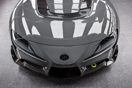 Gloss Dark Gray Toyota Supra A90 By Bulletproof Auto Spa Detailing & Paint Protection in Los Angeles California Image 47