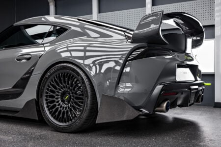 Gloss Dark Gray Toyota Supra A90 By Bulletproof Auto Spa Detailing & Paint Protection in Los Angeles California Image 59