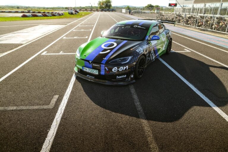 Dominic Marcu’s Tesla Model S Plaid Hillclimb Build Is the Most Compelling EV Race Story in Europe Right Now