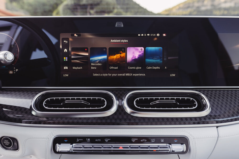 Mercedes-Maybach GLS 680 Interior MBUX System Image 1