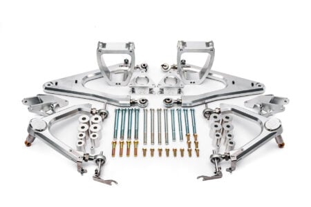 Unplugged Performance UP INVINCIBLE 2.5 Inch Lift Kit Tesla Cybertruck Complete Component Layout