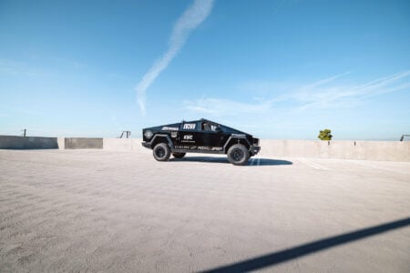 Unplugged-Performance-UP-INVINCIBLE-2-5-Inch-Lift-Kit-Tesla-Cybertruck-High-Clearance-Side-Profile