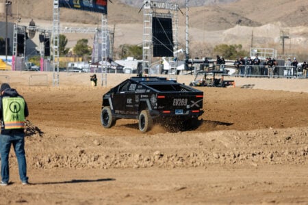 Unplugged-Performance-UP-INVINCIBLE-Tesla-Cybertruck-Mint-400-Dirt-Roost