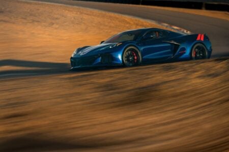 2027 Chevrolet Corvette Grand Sport in Admiral Blue Metallic