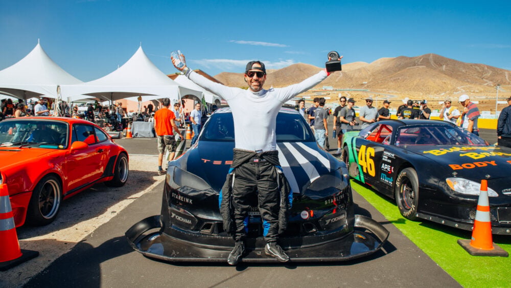 Unplugged Performance's Dark Helmet Is Back, and It Just Topped a Hypercar Field at Willow Springs 1 Petersen Time Attack-28